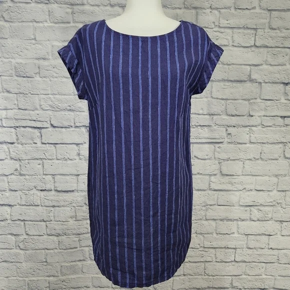 Tahari Linen Dress - Picture 1 of 6